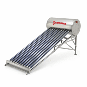 Calentador solar de 10 tubos de baja presión