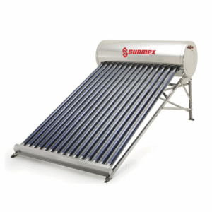 Calentador solar de 15 tubos de baja presión